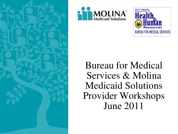 provider workshops