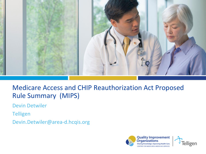 medicare access and chip reauthorization act proposed