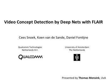 Summary  of  our  efforts    Last  year        Deep  CNN  for