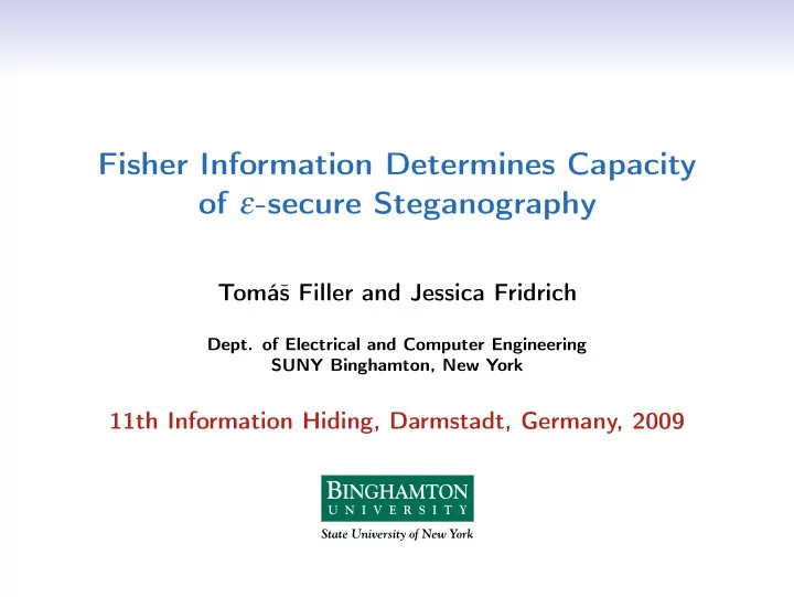 perfect vs imperfect steganography