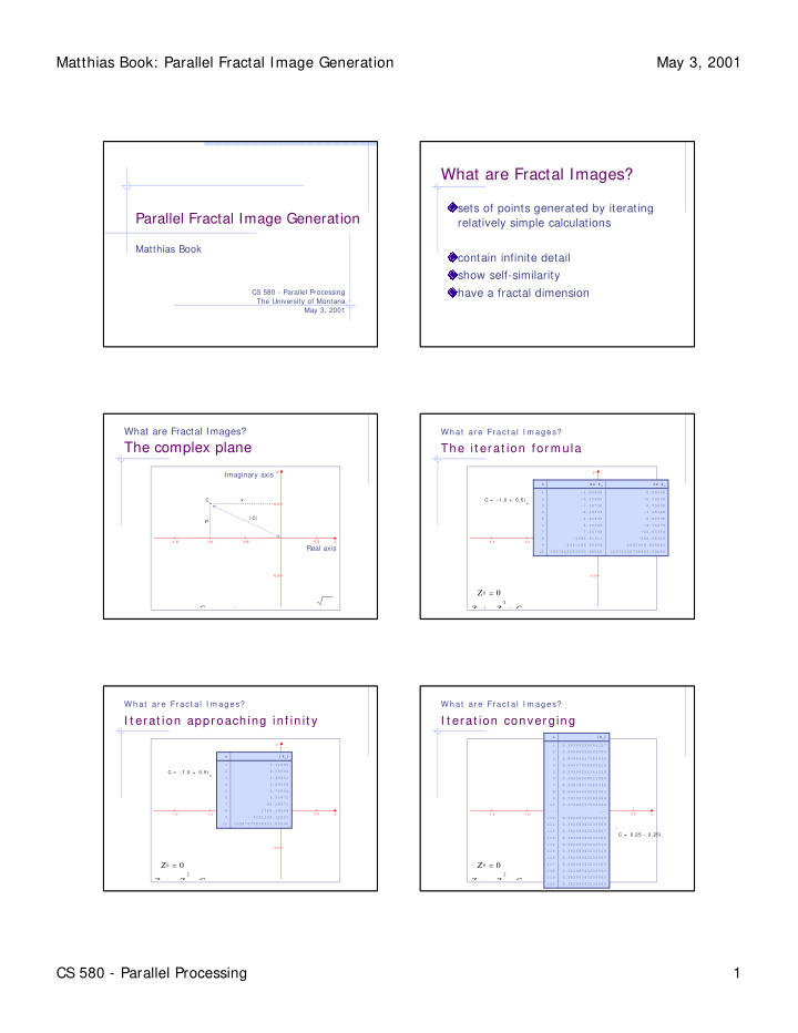 what are fractal images