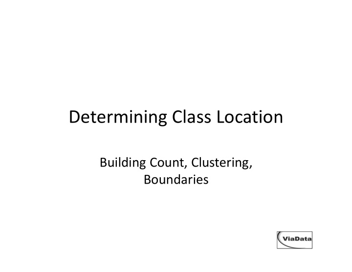 determining class location