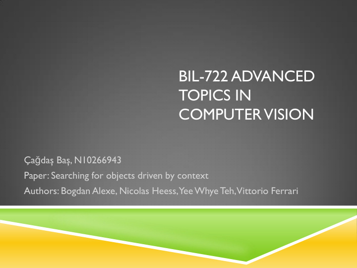 bil 722 advanced