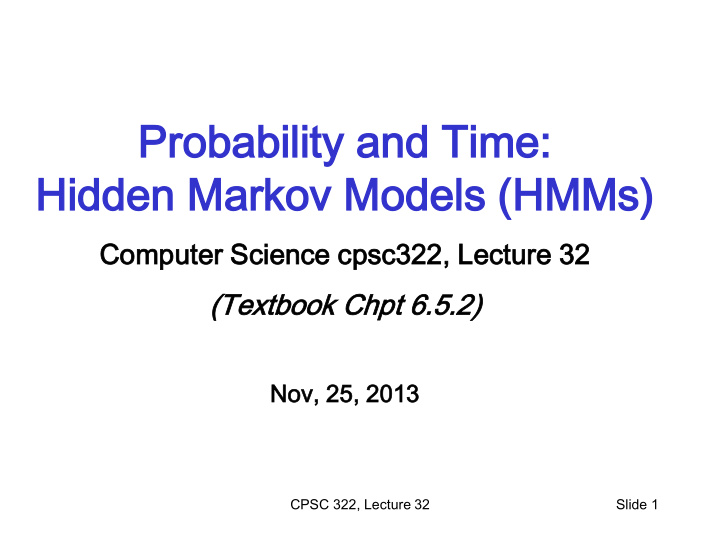 pr probability obability an and d ti time me