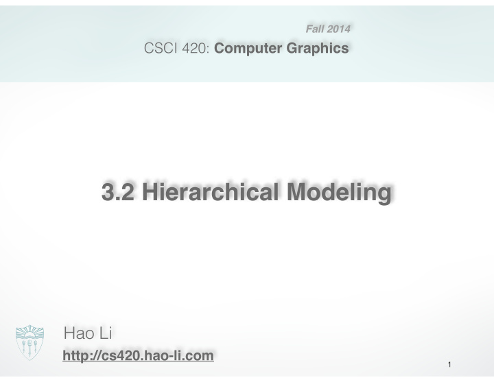 3 2 hierarchical modeling