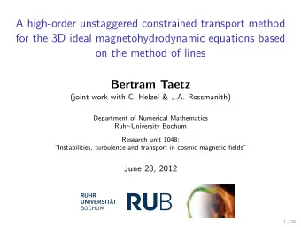 A high-order unstaggered constrained transport method  for the 3D ideal magnetohydrodynamic