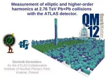 Measurement of elliptic and higher-order  harmonics at 2.76 TeV Pb+Pb collisions  with the ATLAS