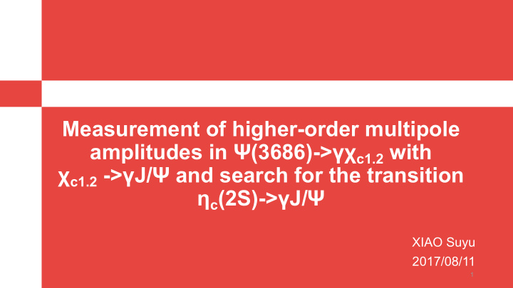 measurement of higher order multipole amplitudes in 3686
