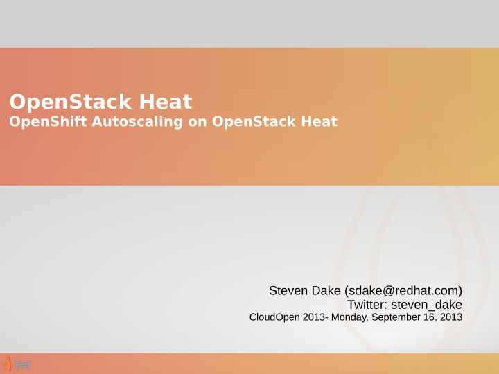 openstack heat