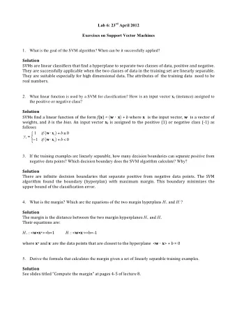 1  if  w  x  b  0        +      i  y  =    i  1  if  w  x  b  0