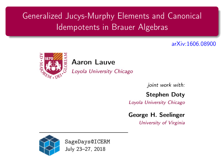 generalized jucys murphy elements and canonical