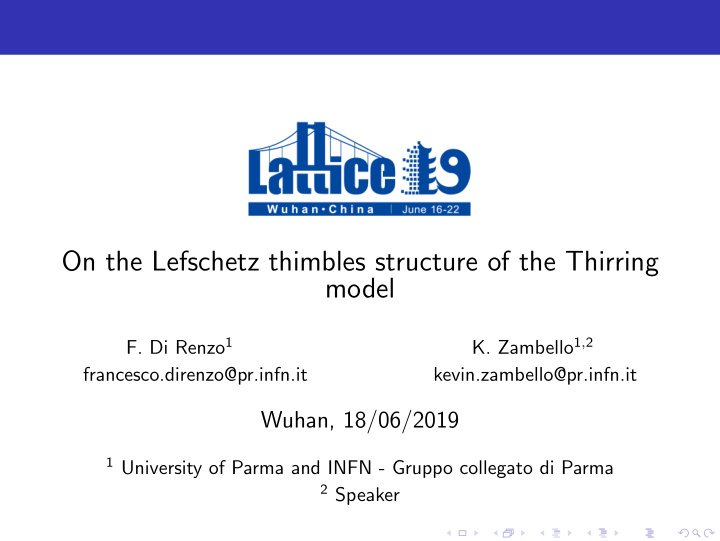 on the lefschetz thimbles structure of the thirring model