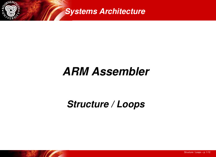 arm assembler