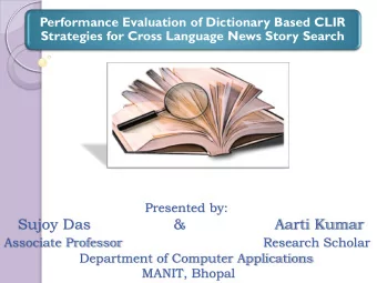 Sujoy Das  &amp;                   Aarti Kumar Associate Professor  Research Scholar  Department of