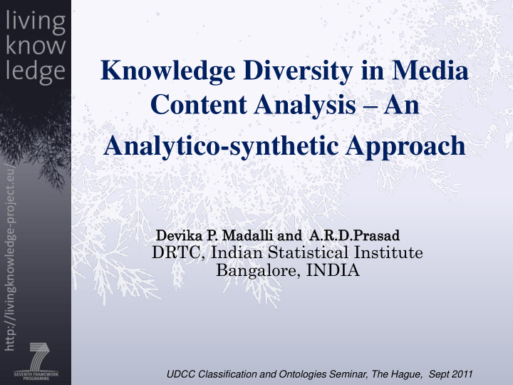 knowledge diversity in media content analysis an