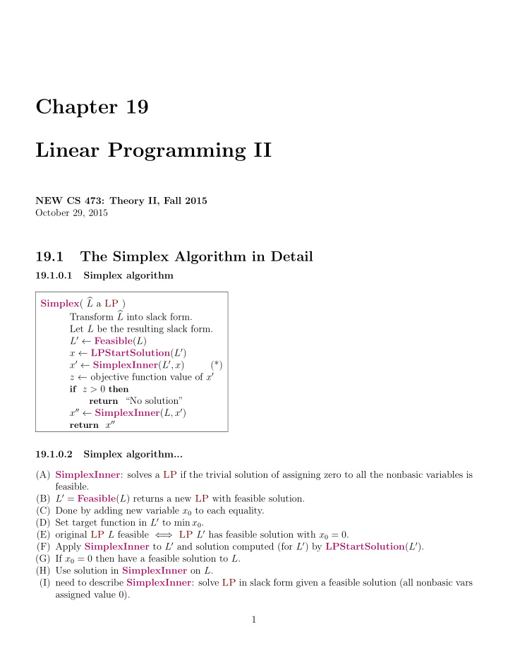 chapter 19 linear programming ii