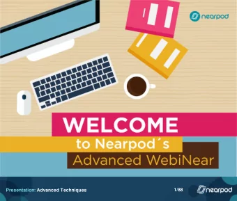 1/88  Presentation: Advanced Techniques  2/88  Presentation: Advanced Techniques  3/88