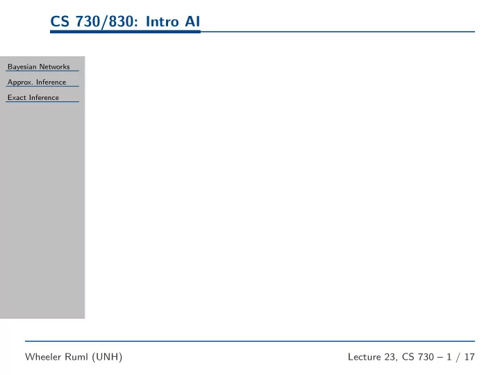 cs 730 830 intro ai