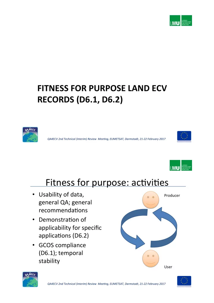 fitness for purpose ac vi es