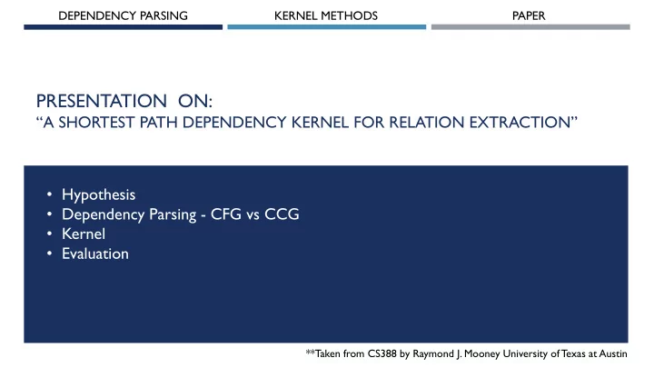 presentation on