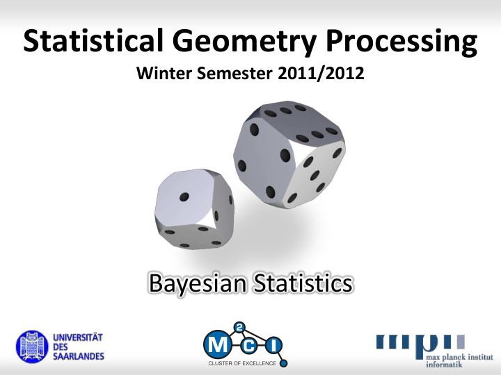 statistical geometry processing