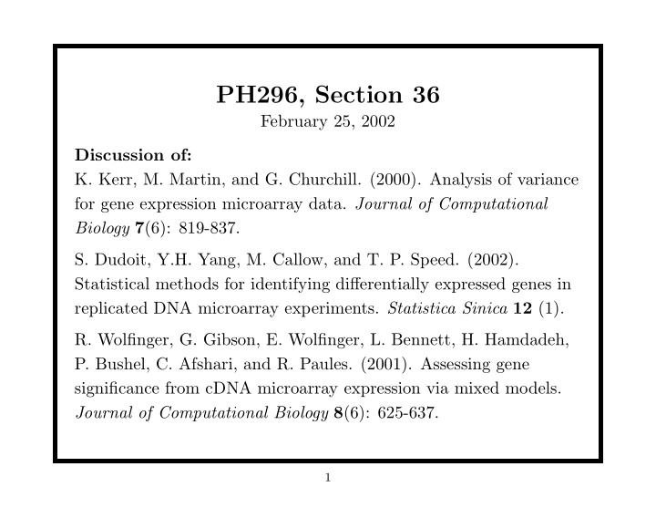 ph296 section 36