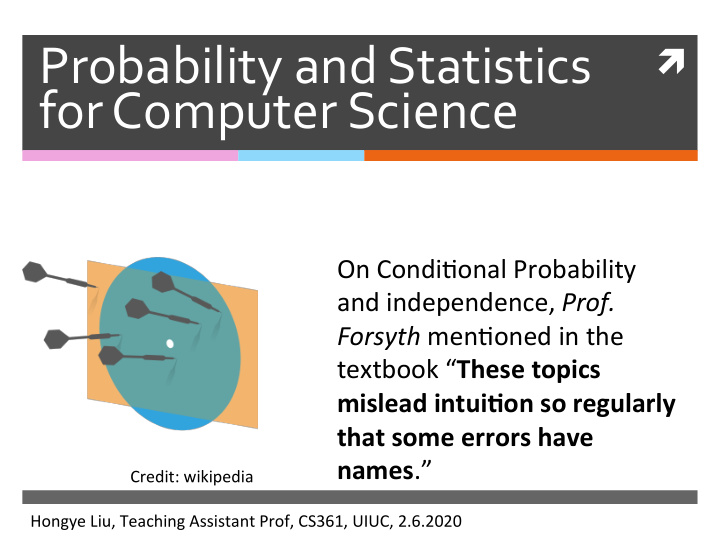 probability and statistics