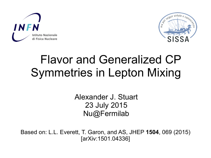 flavor and generalized cp symmetries in lepton mixing