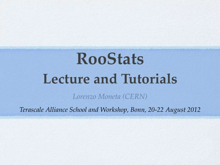 roostats