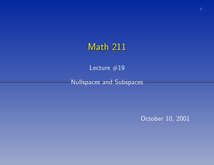 math 211 math 211