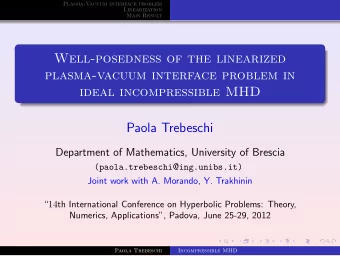 Well-posedness of the linearized  plasma-vacuum interface problem in  ideal incompressible MHD