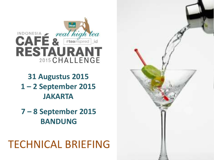 technical briefing