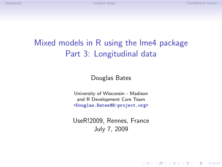mixed models in r using the lme4 package part 3