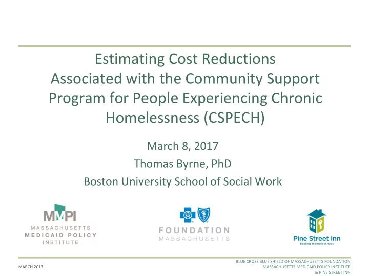 estimating cost reductions