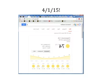 4/1/15!  4/1/12!  4/1/07! IST 338 Rules ! z = z 2 + c  John Conway HW 9 (lab + 1 problem)  Simple