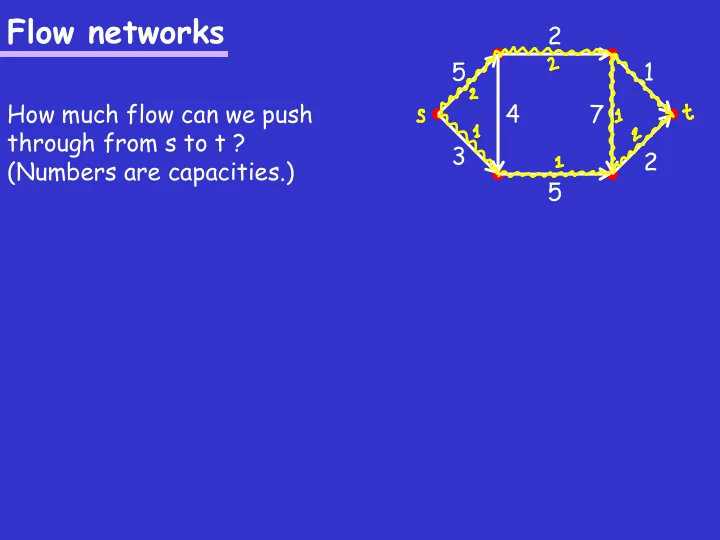 flow networks
