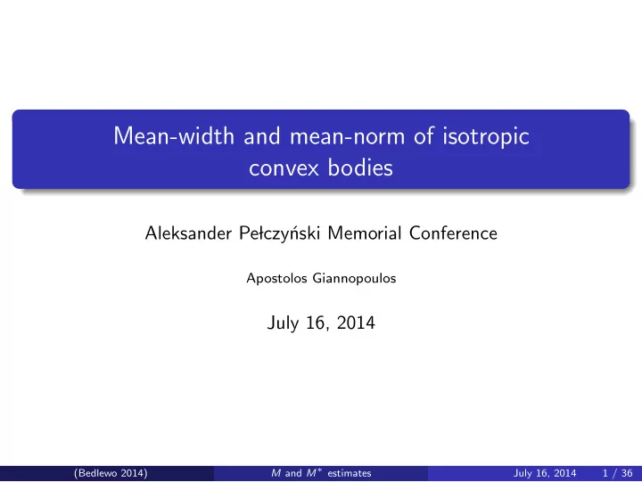 mean width and mean norm of isotropic convex bodies