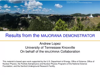 Physics Motivation  Neutrino Mass Hierarchy Problem:  Until recently neutrinos were thought to