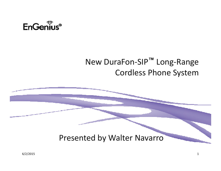 new durafon sip long range cordless phone system