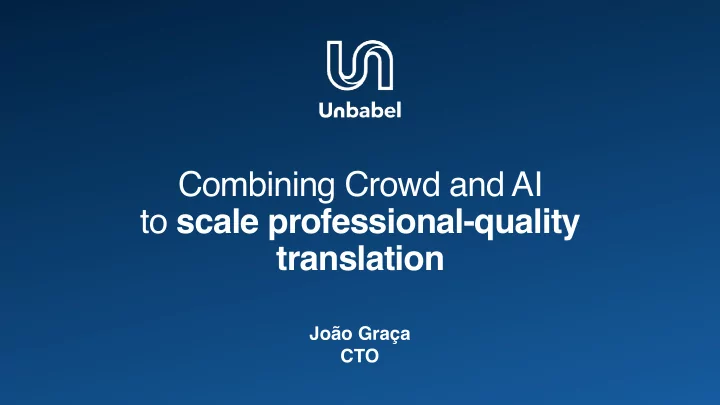 combining crowd and ai to scale professional quality