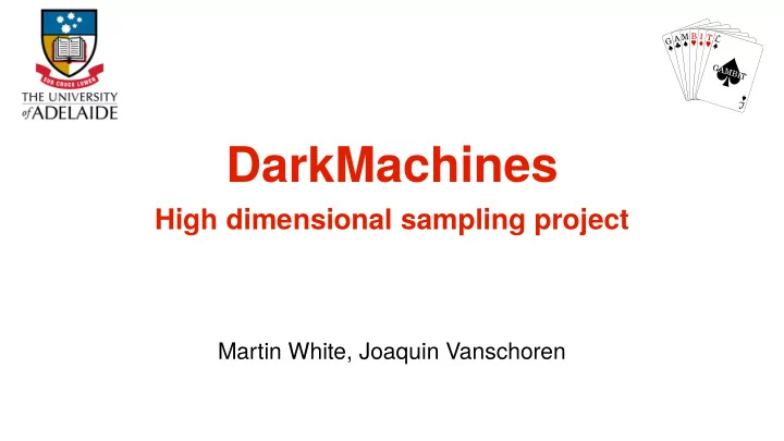 d a r k m a c h i n e s