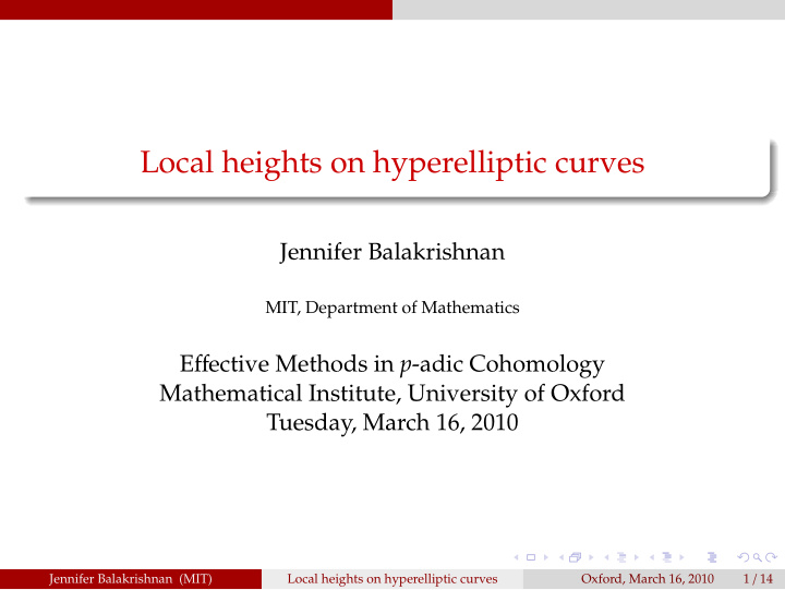 local heights on hyperelliptic curves
