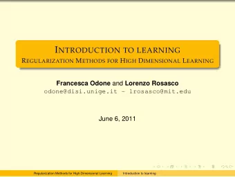 N OISE ...  p (y|x)  x  Y  X the same x can generate different y (according to p ( y | x ) ): the