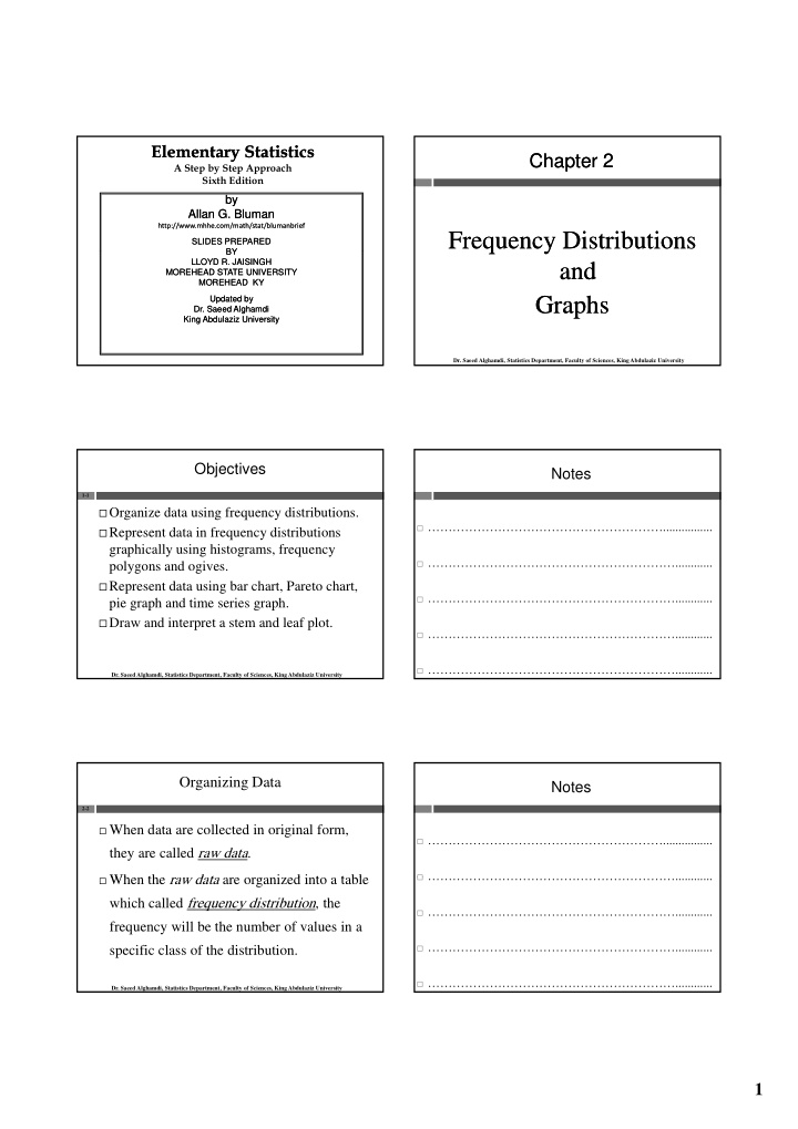 frequency distributions frequency distributions q q y y