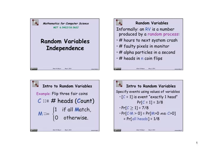 random variables