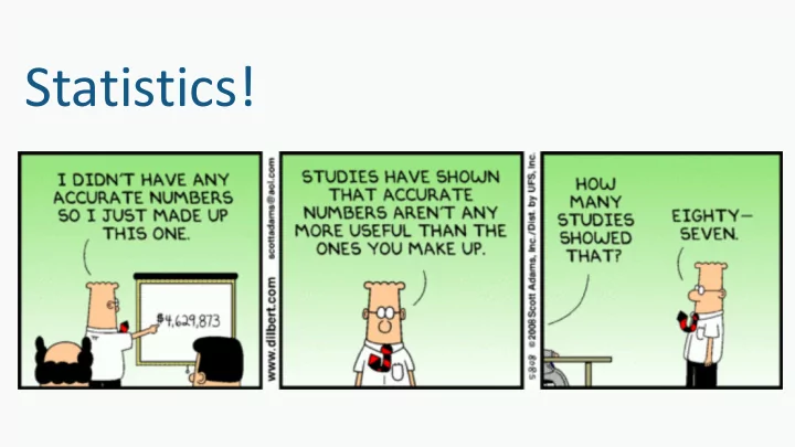 statistics