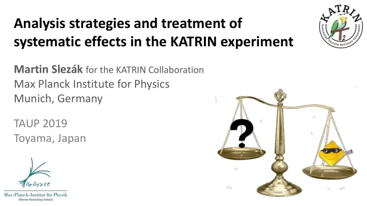 analysis strategies and treatment of