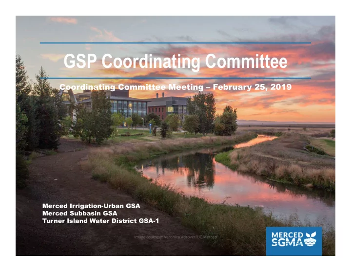 gsp coordinating committee