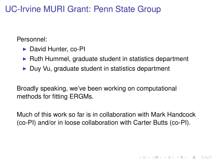 uc irvine muri grant penn state group