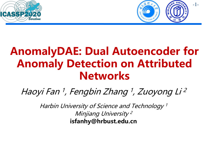 anomalydae dual autoencoder for anomaly detection on
